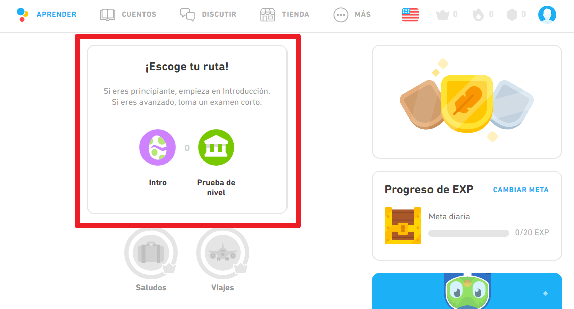 Duolingo ¿qué es, cómo funciona y cómo usarlo? Crear cuenta